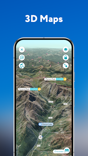 PeakVisor - 3D Maps & Peaks ID ekran görüntüsü