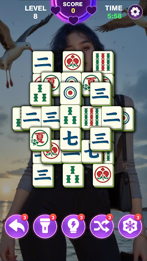 Mahjong Match Crush-Pair 2 ekran görüntüsü