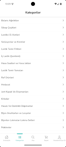 Lastikci Market ekran görüntüsü