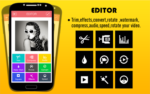 Video editor: mute, compressor ekran görüntüsü