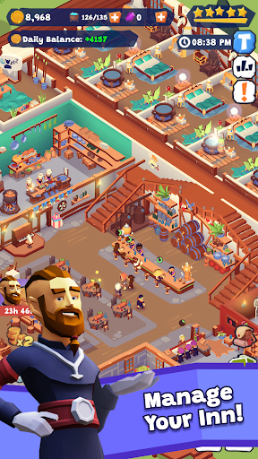 Idle Inn Empire: Hotel Tycoon ekran görüntüsü