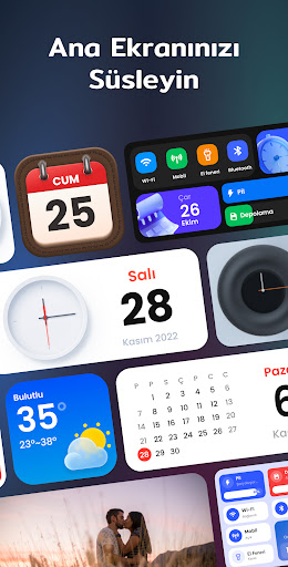 Widgets ve Temalar: iWidgets ekran görüntüsü