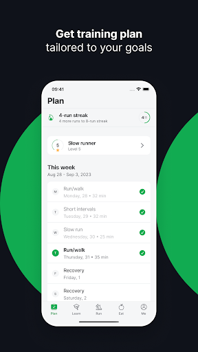 Joggo - Run Tracker & Coach ekran görüntüsü