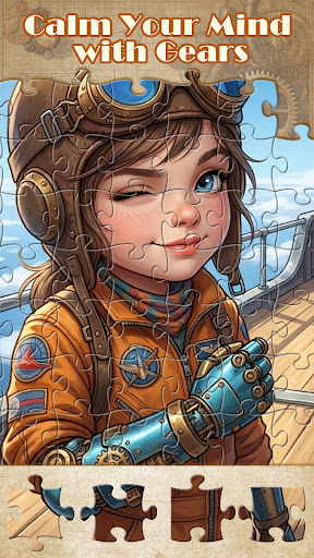 Steampunk Jigsaw Puzzle Games ekran görüntüsü