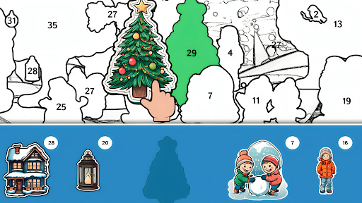 Sticker Book: Paint By Number ekran görüntüsü