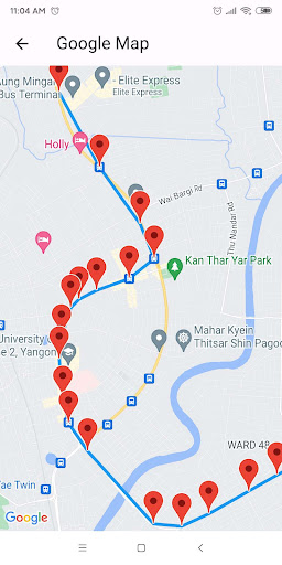 MyanCommute - sc (YBS-sc II) ekran görüntüsü