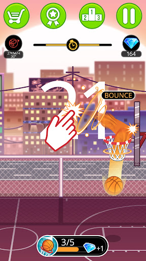 Basketball serial shooter ekran görüntüsü