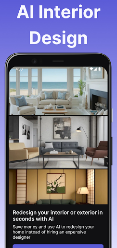 AI Interior Design ekran görüntüsü