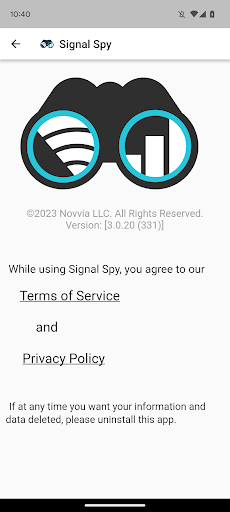 Signal Spy - Signal Strengths! ekran görüntüsü
