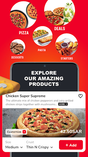 Pizza Hut KSA - Order Food Now ekran görüntüsü