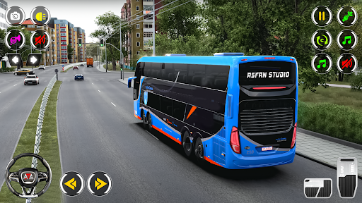 Real Driving Bus 3D Game ekran görüntüsü