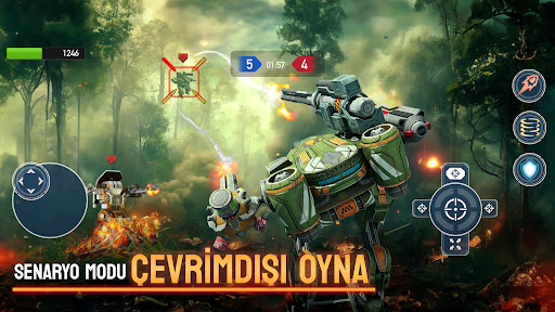 Mech Wars: Robot Savaş Oyunu ekran görüntüsü