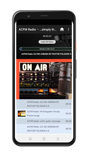 ACFM Radio ekran görüntüsü