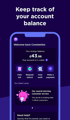 Octopus Energy ekran görüntüsü