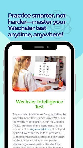 Wechsler Practice Test ekran görüntüsü