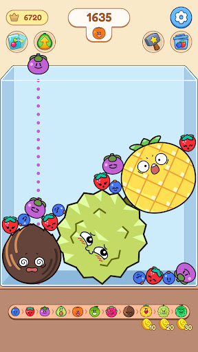 Fruit Smash - Drop and Merge ekran görüntüsü