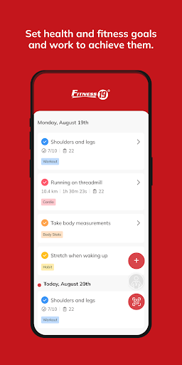 Fitness 19 MI ekran görüntüsü