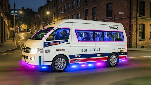 Van Simulator Mini Bus Game 3D ekran görüntüsü