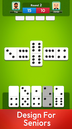 Arcadia Dominoes for Seniors ekran görüntüsü