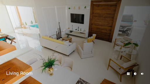 Home V-TV ekran görüntüsü