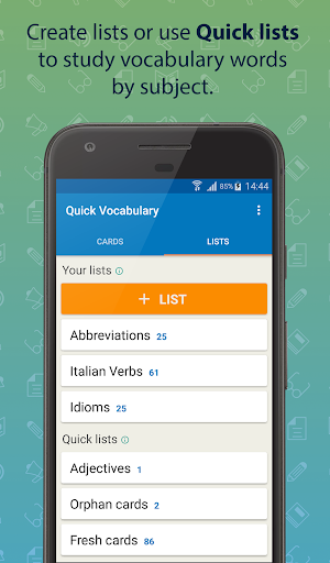 Quick Vocabulary ekran görüntüsü