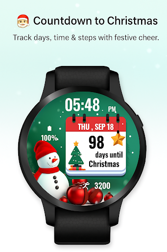 Christmas Tracker WatchFace ekran görüntüsü