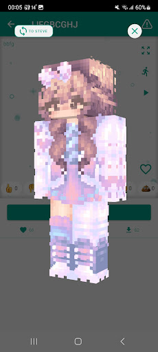 HD Skins for Minecraft 128x128 ekran görüntüsü