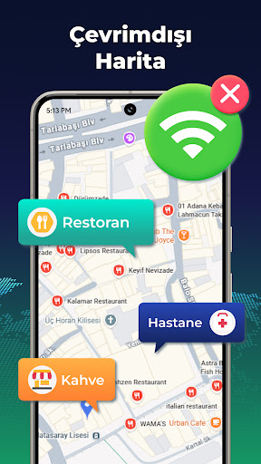 Rada Go: GPS, Navigasyon ekran görüntüsü