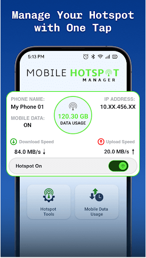 Mobile Hotspot Manager ekran görüntüsü