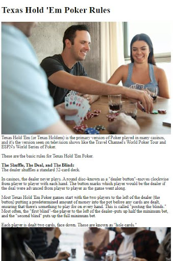 How to Play Poker ekran görüntüsü