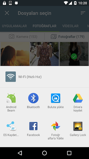 WiFi Dosya Aktarımı ekran görüntüsü