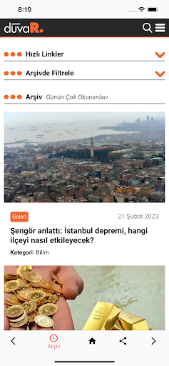 Gazete Duvar ekran görüntüsü