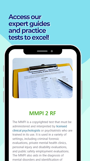 MMPI Practice Test ekran görüntüsü