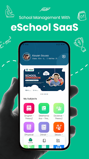 E- school Saas ekran görüntüsü