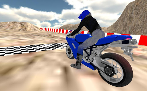 Motorbike Mountain Racing 3D ekran görüntüsü