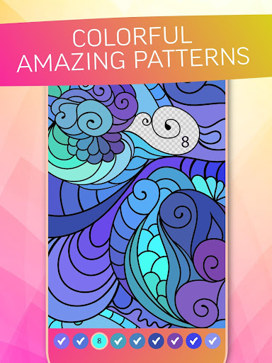 Antistress Coloring By Numbers ekran görüntüsü