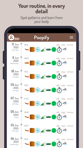 Poopify - Bowel Tracker ekran görüntüsü