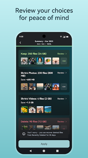ZenSwipe Gallery Cleaner ekran görüntüsü