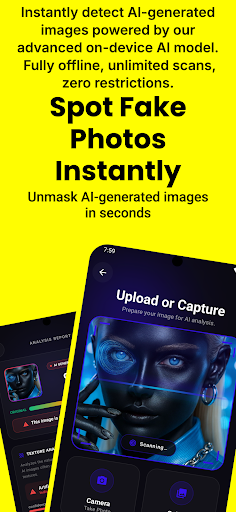 AI Image Detector - Fake Check ekran görüntüsü