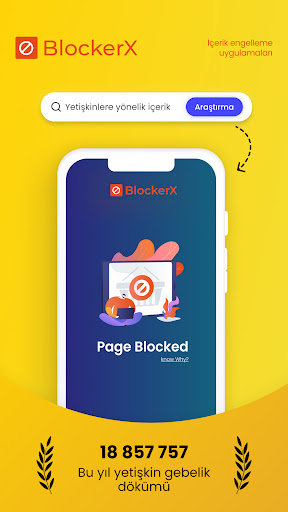 BlockerX: Porno Engelleyici ekran görüntüsü