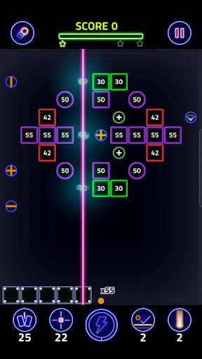 Brick Breaker Glow ekran görüntüsü