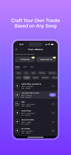 Mureka - AI Song&Music Maker ekran görüntüsü