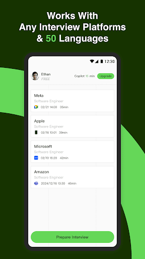 JobJump: AI Interview Sidekick ekran görüntüsü