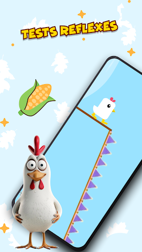 Perfect Chicken Jump Challenge ekran görüntüsü