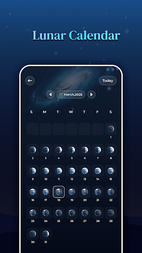 Moon Phases & Sun Calendar ekran görüntüsü