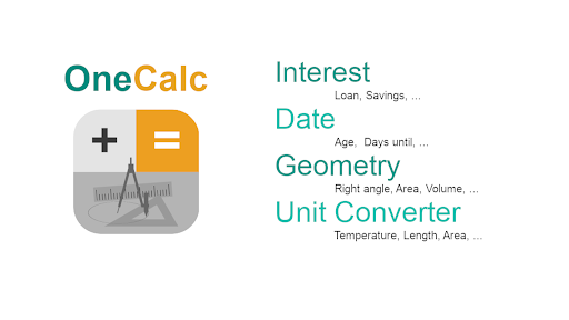 OneCalc+ All-in-one Calculator ekran görüntüsü