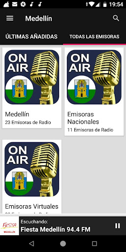 Medellin Radio Stations ekran görüntüsü