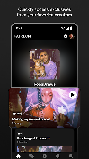Patreon ekran görüntüsü