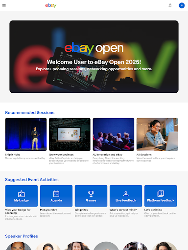 eBay Open UK ekran görüntüsü