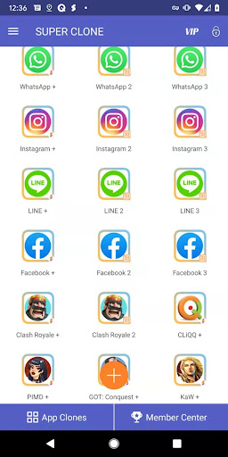 Super Clone: Multiple Accounts ekran görüntüsü